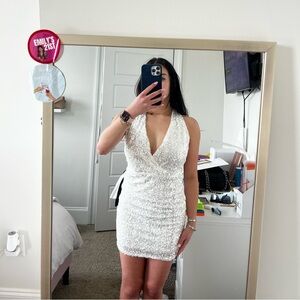 Winona Elodie Backless Sequin Dress